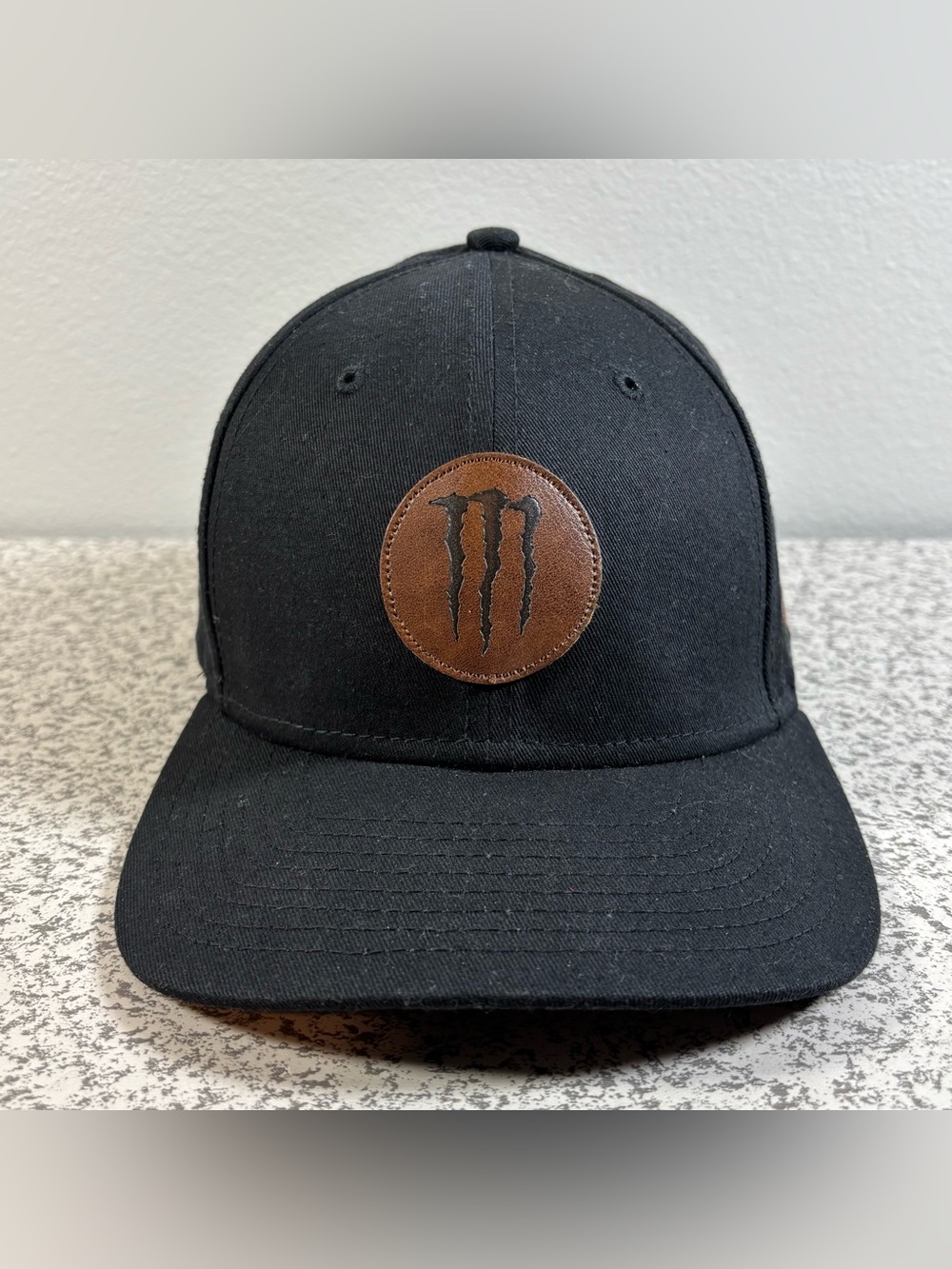 New Era Java Monster Hat Cap Adjustable Strapback Monster Energy Drink Black EUC